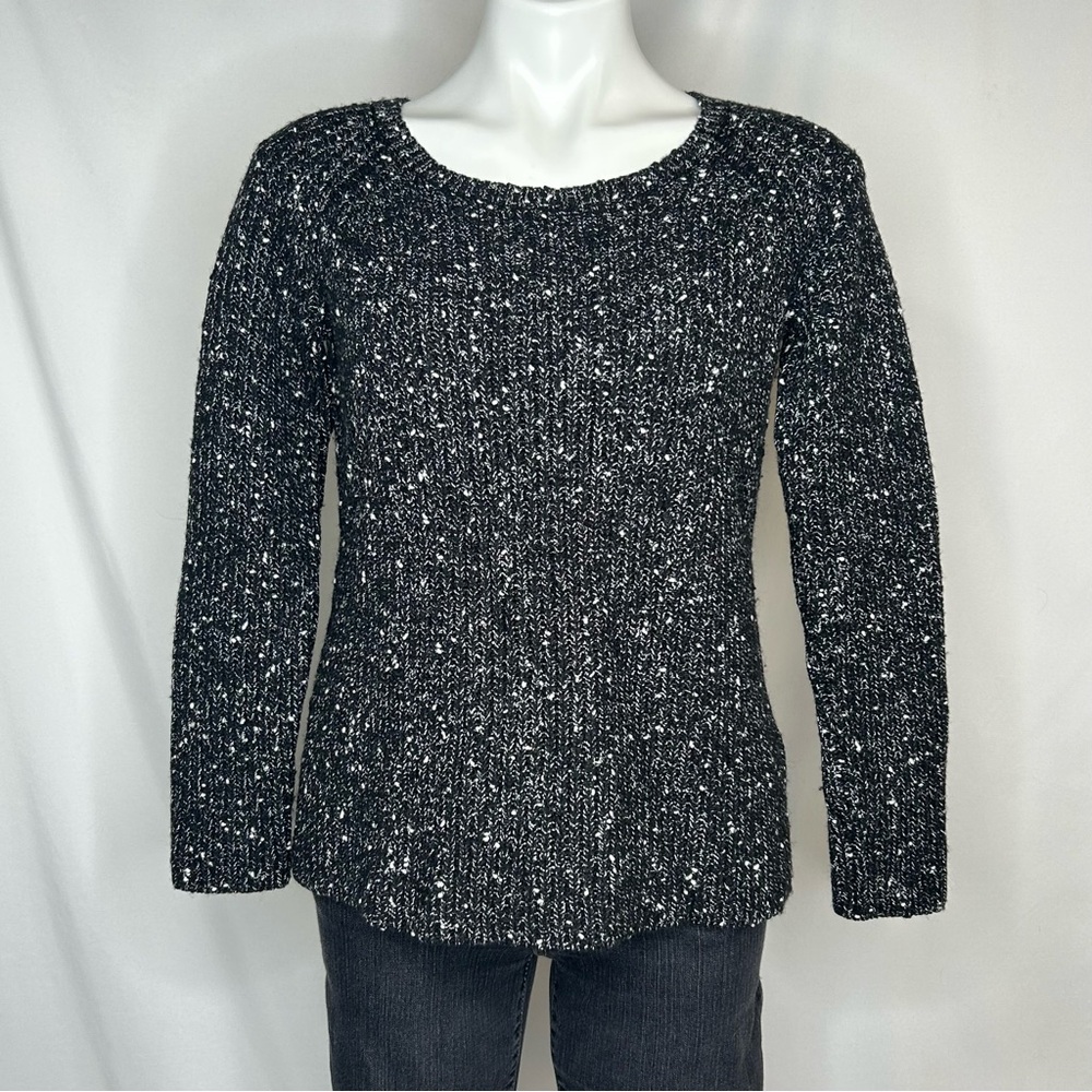 Ann‎ Taylor Marled Round Neck Sweater, Medium